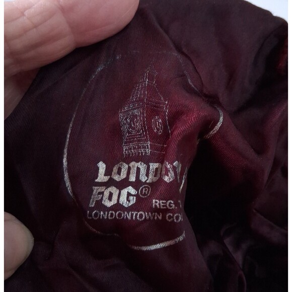 Vintage London Fog Gray/Beige Baker Newsboy Men Tweed Hat Cap Size M  Y2K Retro - Picture 9 of 12